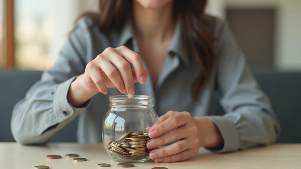 Монеты в копилке символизируют накопление сбережений