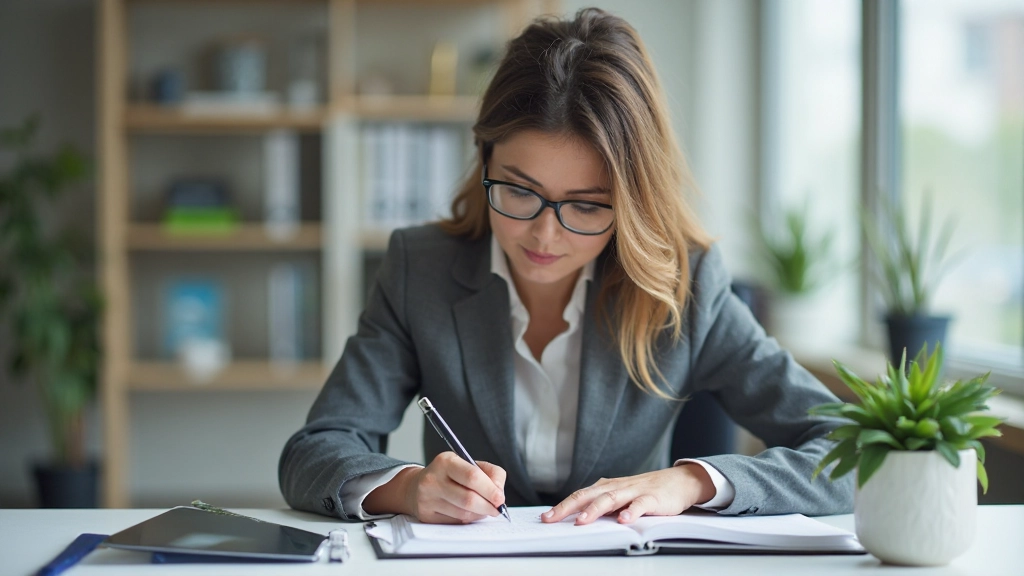 Профессиональное фото человека, планирующего долгосрочные финансовые цели